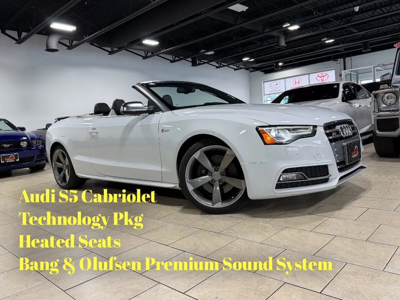 Used 2017 Audi S5 3.0T Cabriolet w/ Technology Package AWD/4WD image 1