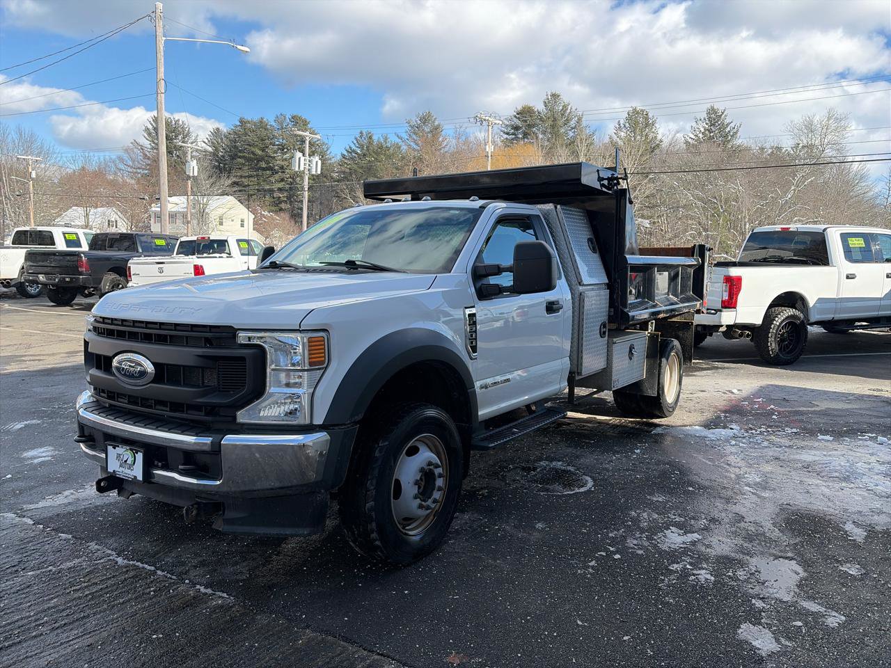 Used 2021 Ford F600 4x4 Regular Cab Super Duty w/ Power Equipment Group image 3