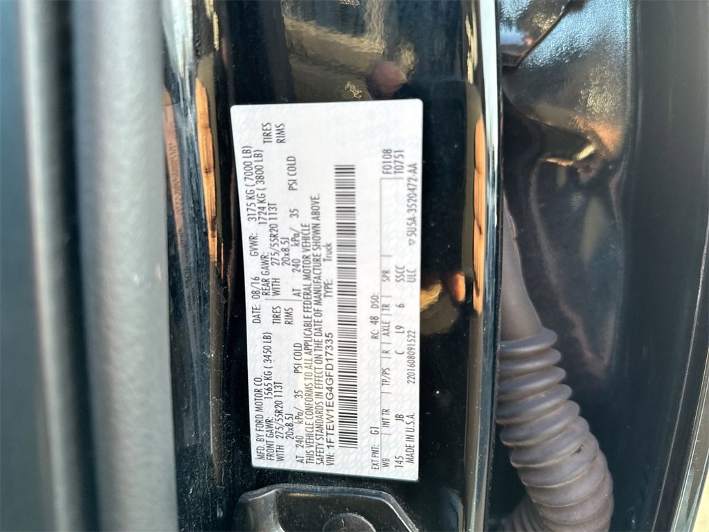 Used 2016 Ford F150 XLT w/ Equipment Group 302A Luxury image 29