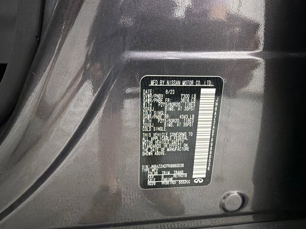 Used 2024 INFINITI QX80 Luxe image 36