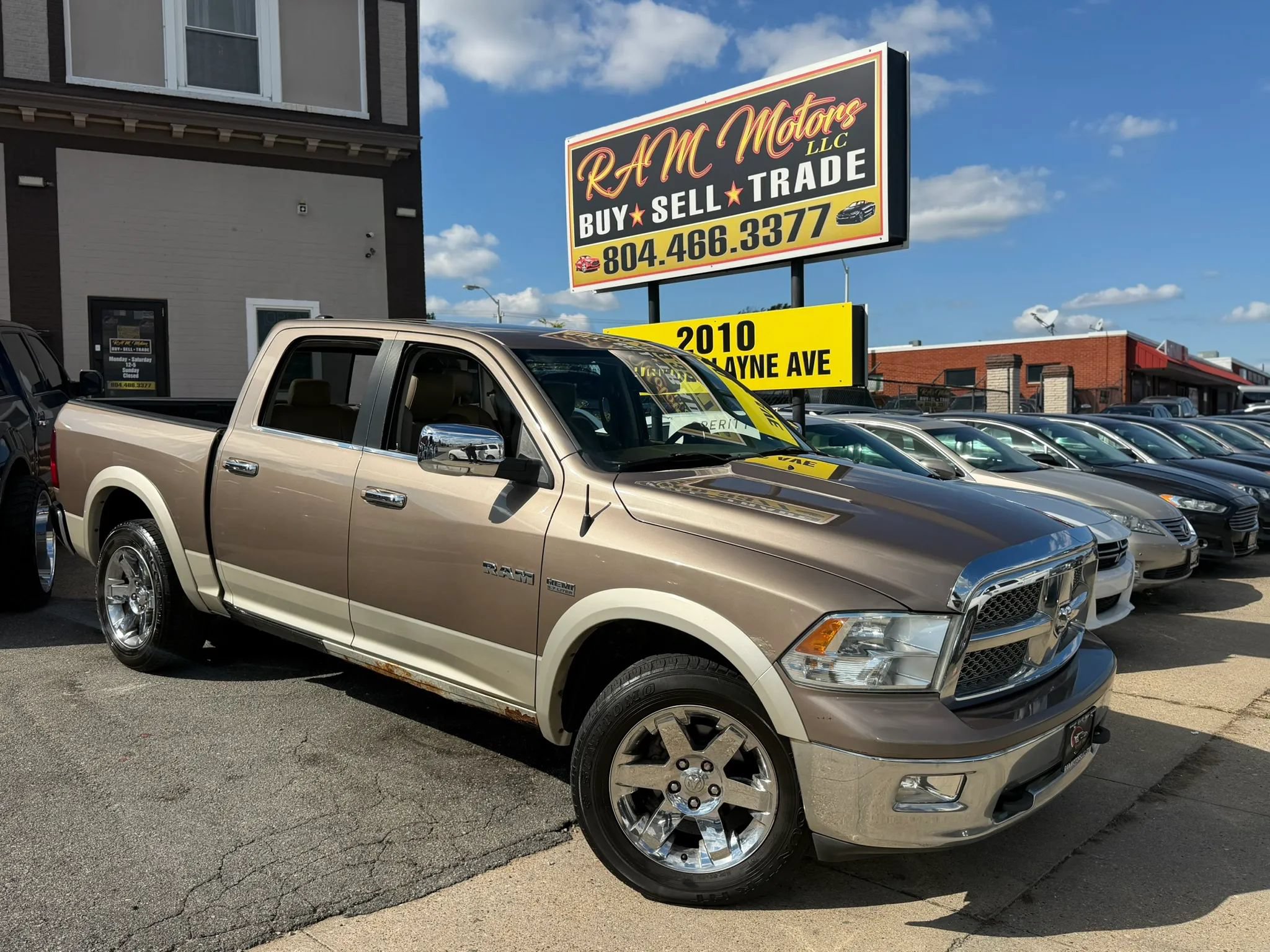 Used 2010 Dodge Ram 1500 Truck Laramie w/ Protection Group AWD/4WD image 33