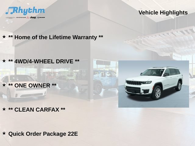 Used 2022 Jeep Grand Cherokee L Limited AWD/4WD image 5