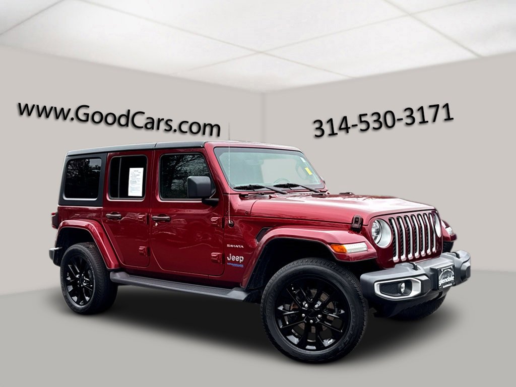 Used 2021 Jeep Wrangler Unlimited Sahara w/ Cold Weather Group image 1