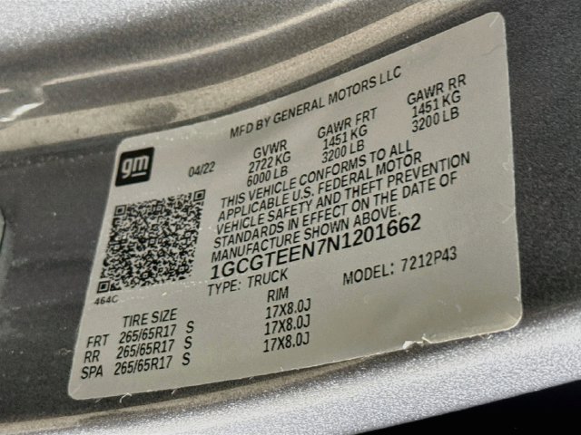 Used 2022 Chevrolet Colorado ZR2 AWD/4WD image 32
