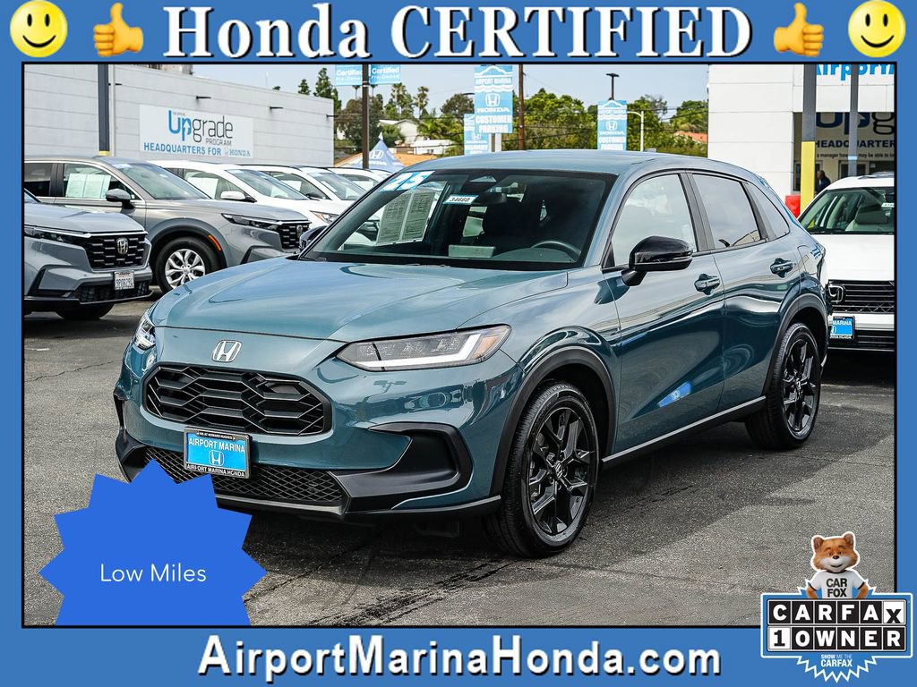 Certified 2025 Honda HR-V Sport image 3