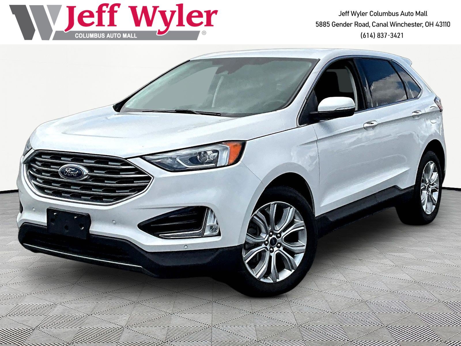 Used 2021 Ford Edge Titanium AWD/4WD image 1