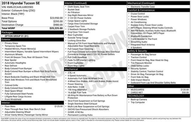 Used 2018 Hyundai Tucson SE AWD/4WD image 6