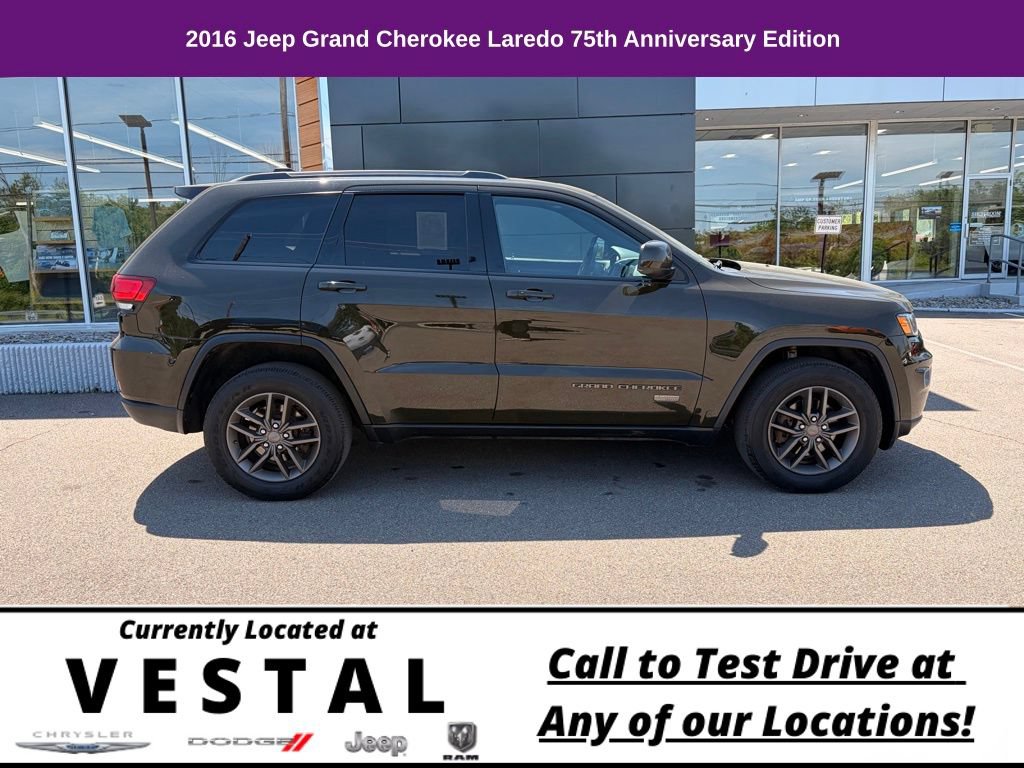 Used 2016 Jeep Grand Cherokee Laredo 75th Anniversary AWD/4WD image 5