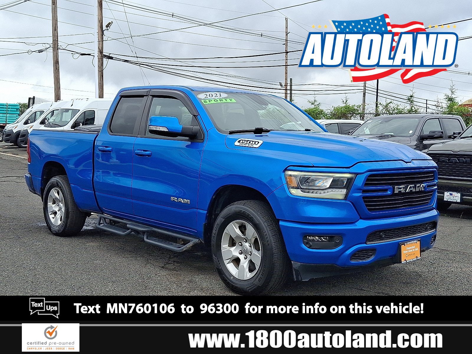 Certified 2021 RAM 1500 Big Horn