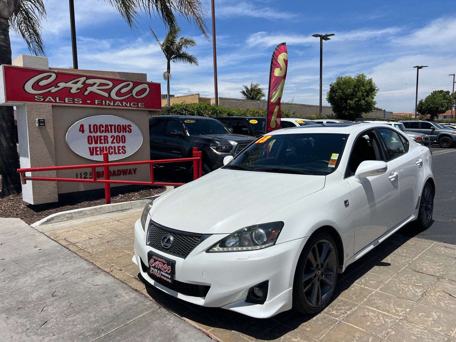 Used 2013 Lexus IS 350 w/ F-Sport Pkg w/Summer Tires RWD image 4