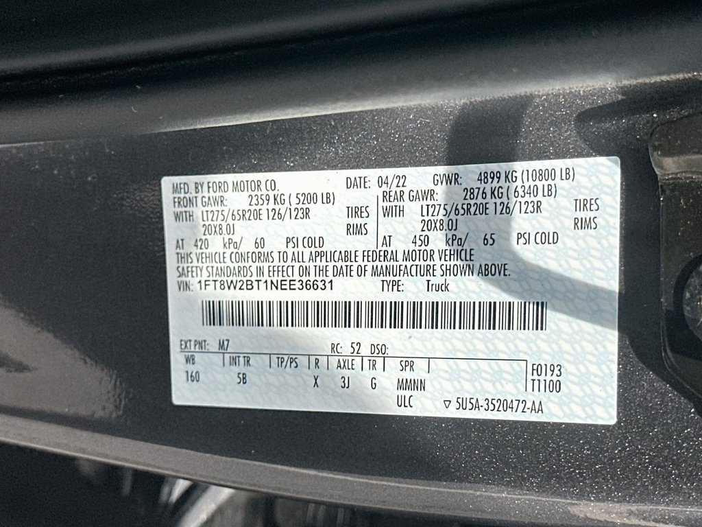 Used 2022 Ford F250 Lariat w/ Chrome Package AWD/4WD image 31