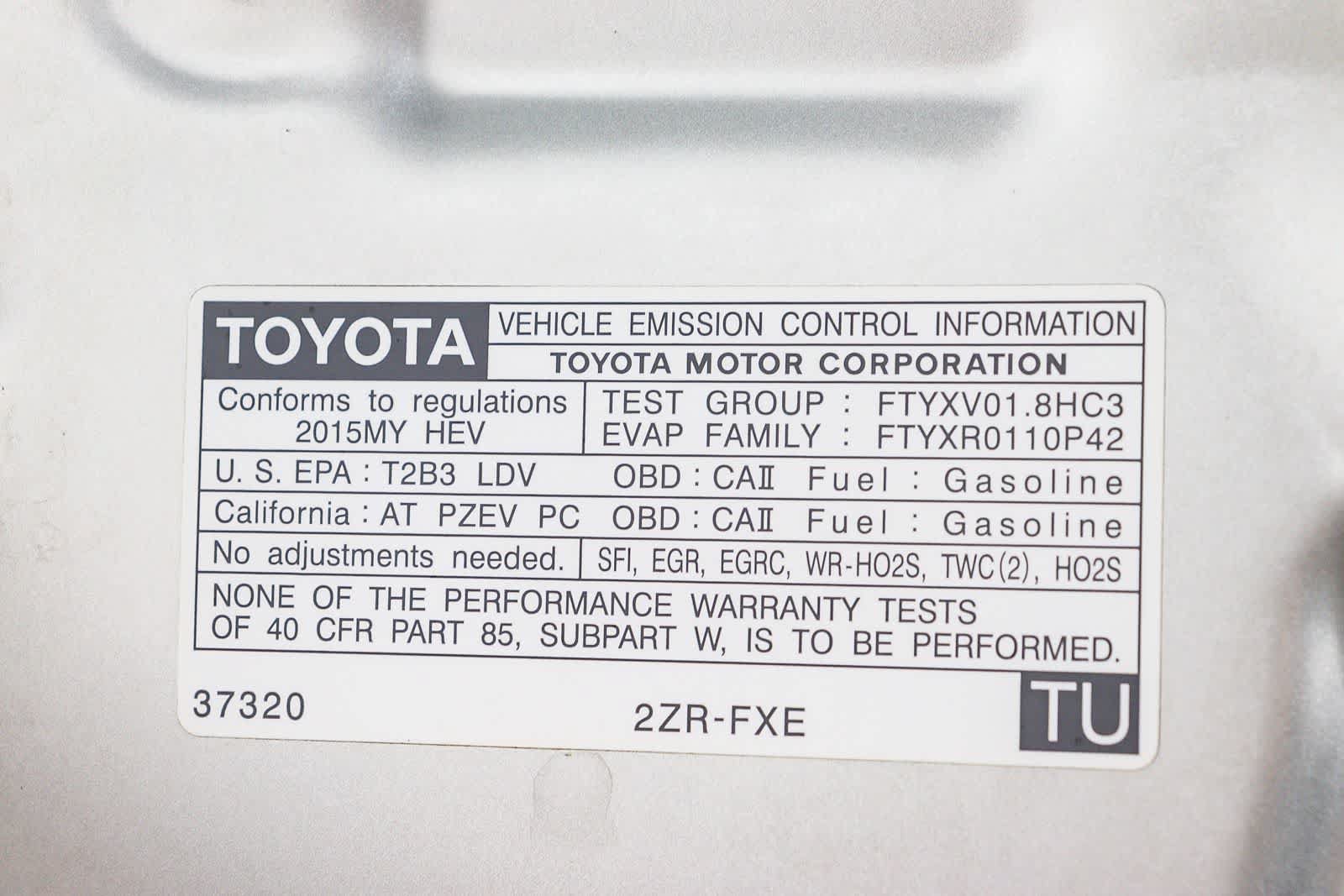 Used 2015 Toyota Prius Two FWD image 29