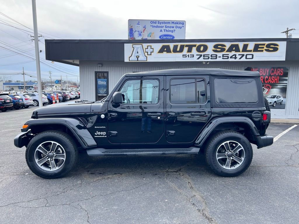 Used 2023 Jeep Wrangler Sahara w/ Cold Weather Group image 1