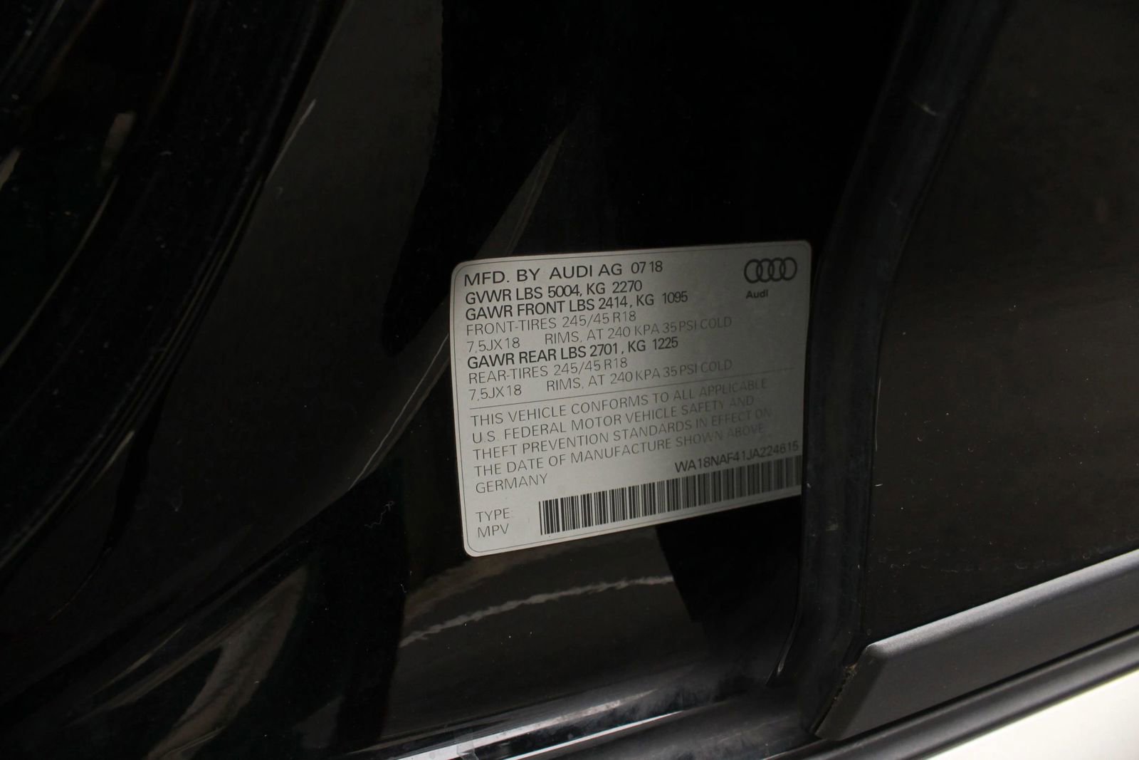 Used 2018 Audi A4 2.0T allroad Premium Plus w/ Premium Plus Package image 38