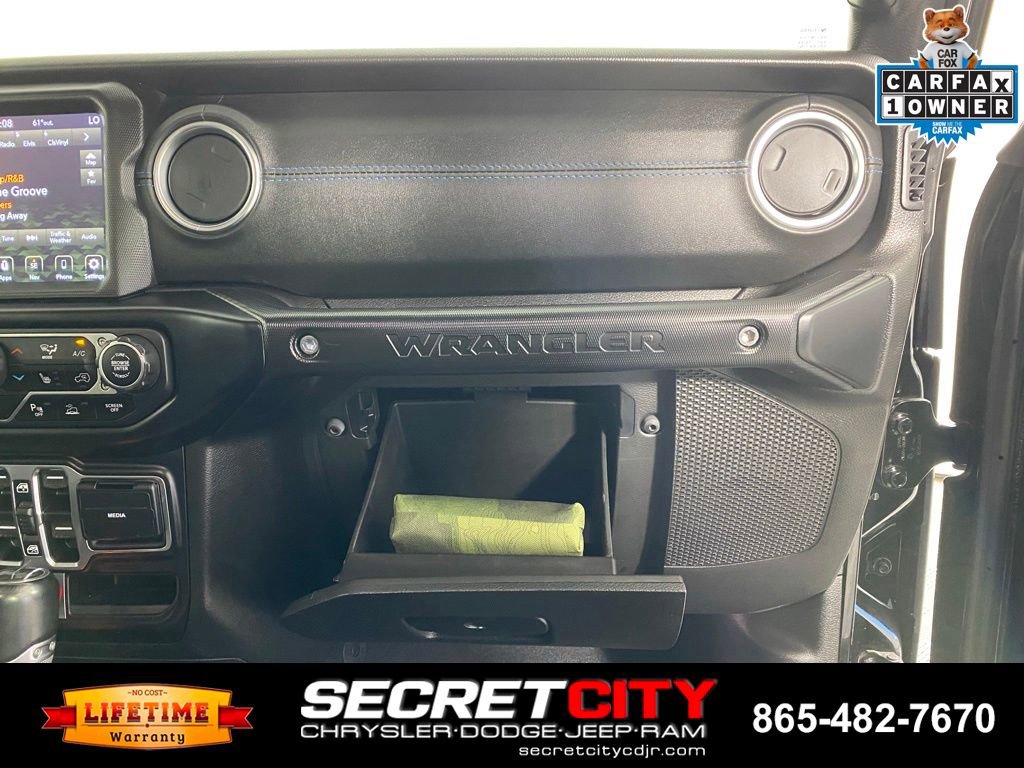 Used 2022 Jeep Wrangler Unlimited Rubicon 4xe w/ Steel Bumper Group AWD/4WD image 31