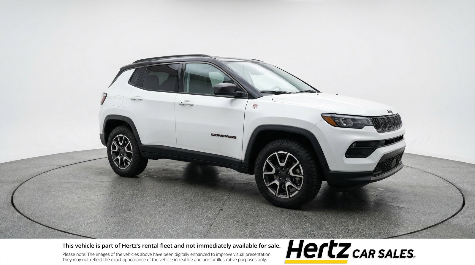 Used 2025 Jeep Compass Trailhawk AWD/4WD image 1