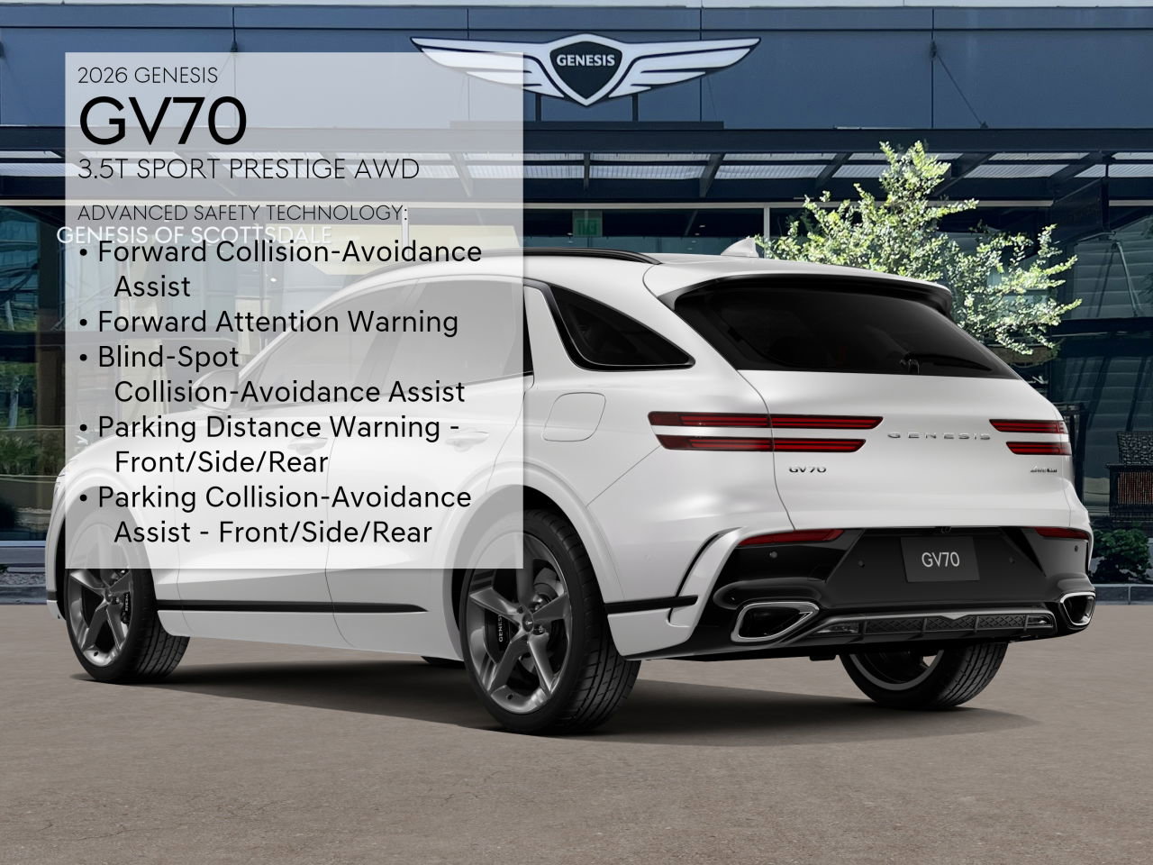 New 2026 Genesis GV70 3.5T Sport Prestige image 7