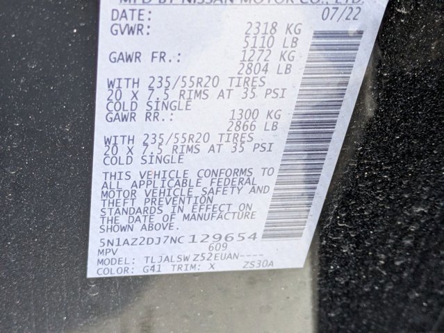 Certified 2022 Nissan Murano Platinum w/ Cargo Package image 16