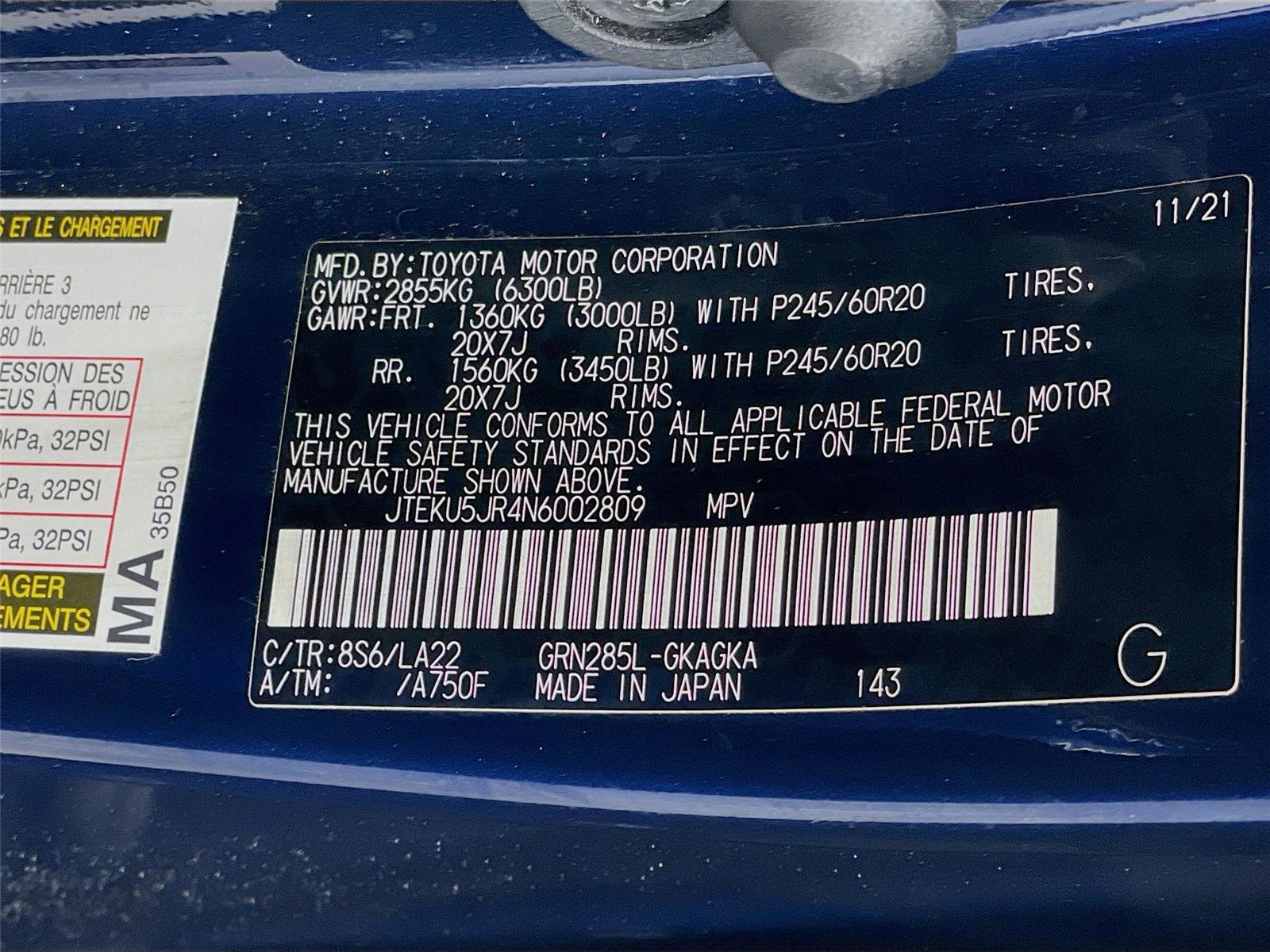 Used 2022 Toyota 4Runner Limited image 37