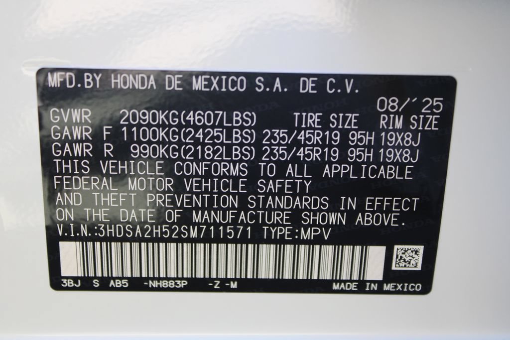 Certified 2025 Acura ADX A-Spec AWD/4WD image 51
