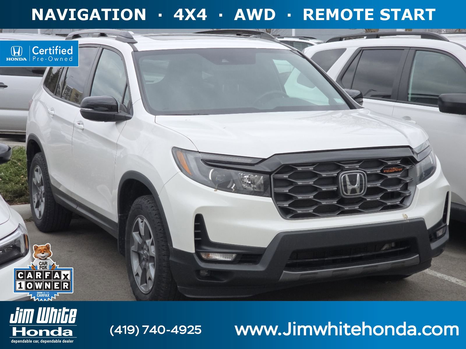 Certified 2023 Honda Passport TrailSport