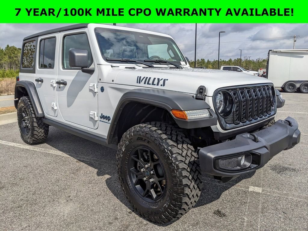 Certified 2025 Jeep Wrangler Unlimited Sport S 4xe image 7