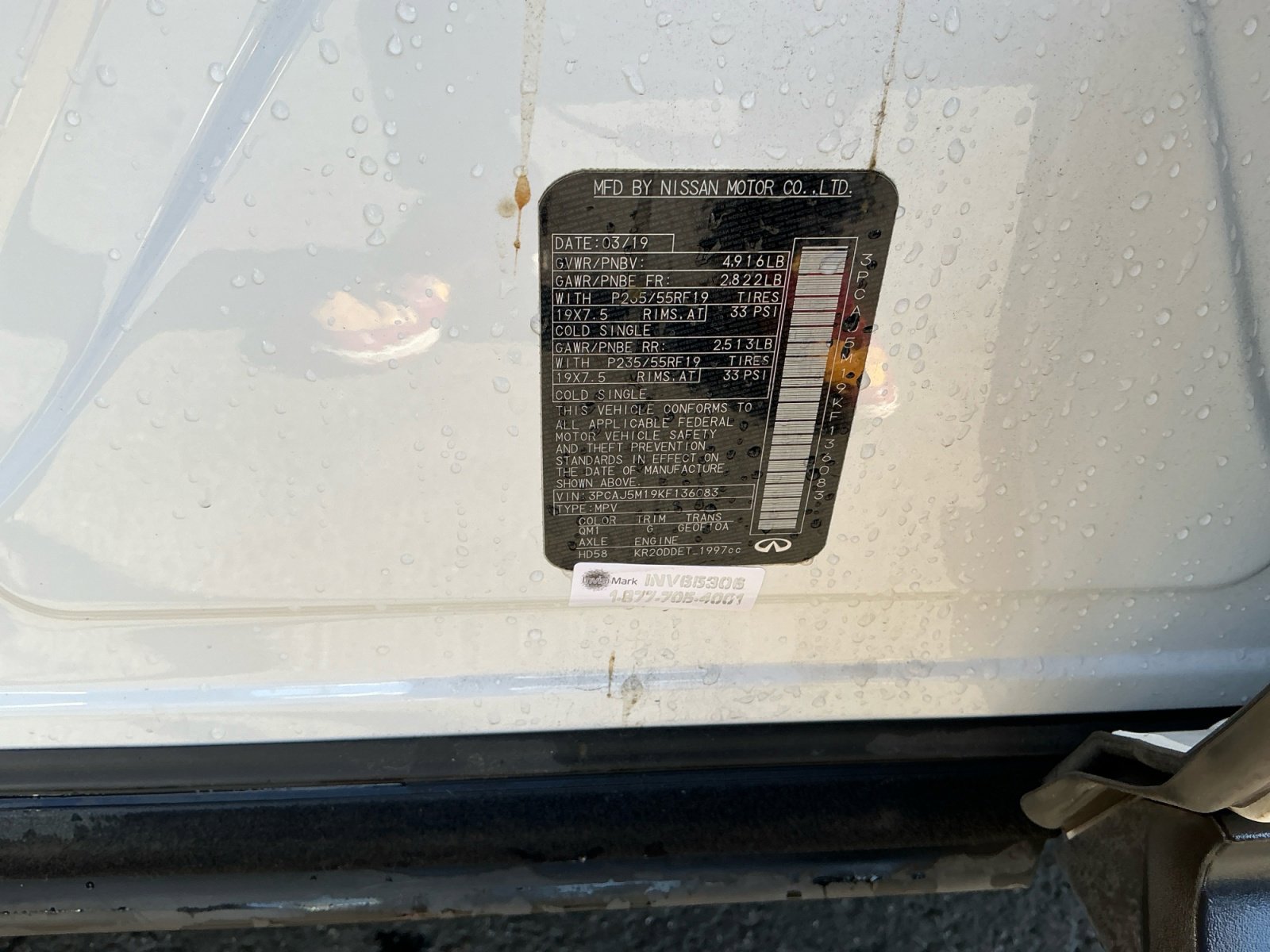 Used 2019 INFINITI QX50 Luxe image 28