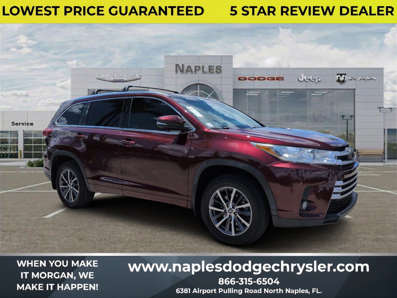 Used 2017 Toyota Highlander XLE w/ Carpet Mat Package AWD/4WD image 1