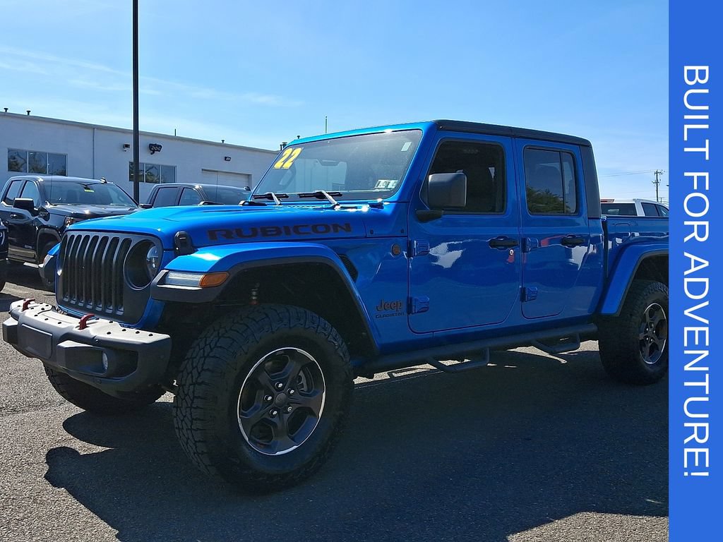 Used 2022 Jeep Gladiator Rubicon w/ LED Lighting Group AWD/4WD image 3