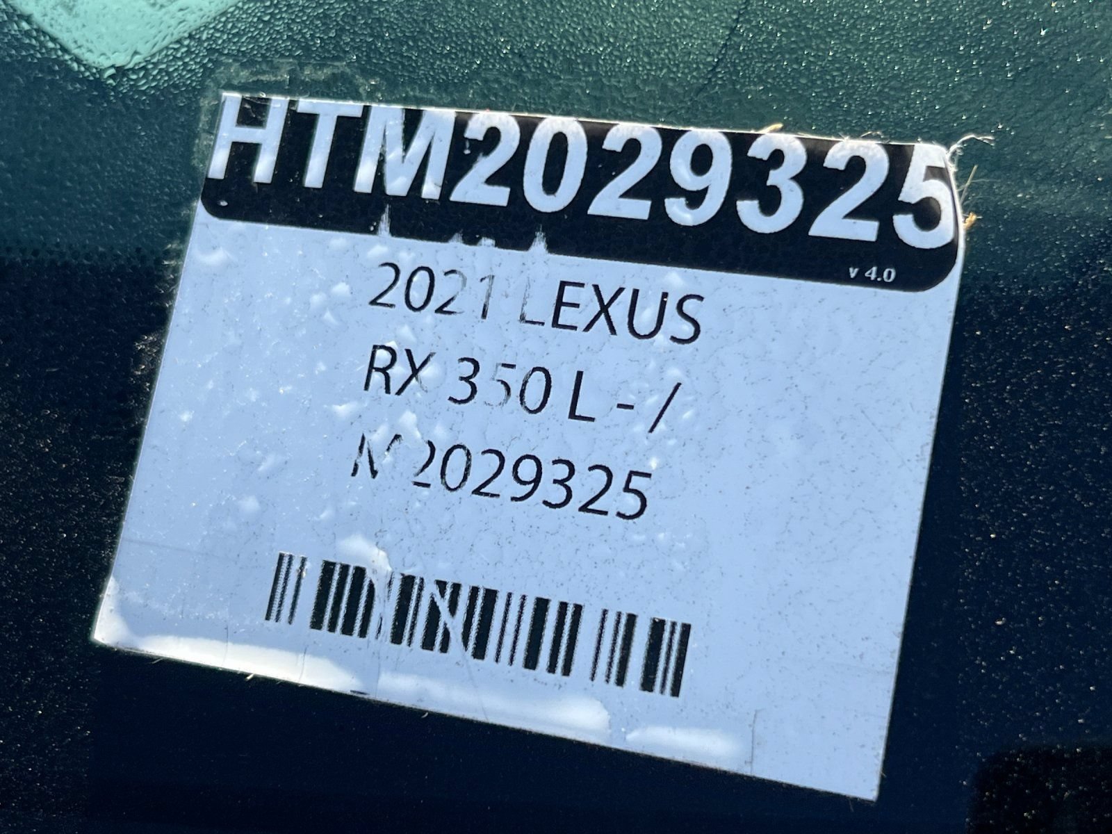 Used 2021 Lexus RX 350L Premium w/ Premium Package AWD/4WD image 3
