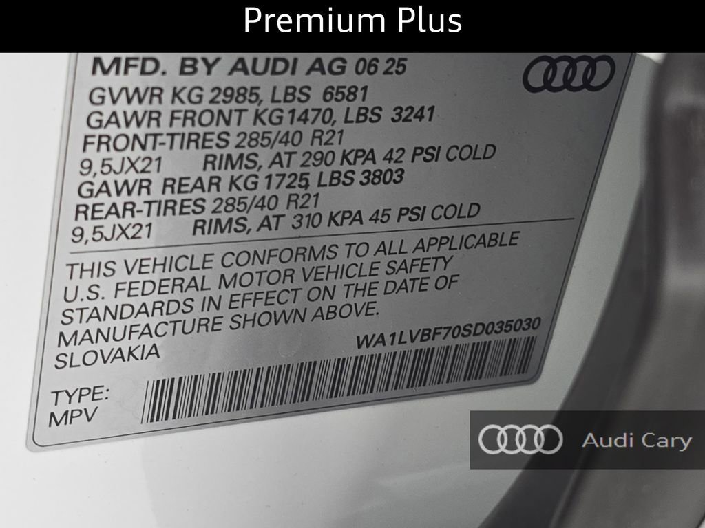 New 2025 Audi Q7 3.0T Premium Plus image 38