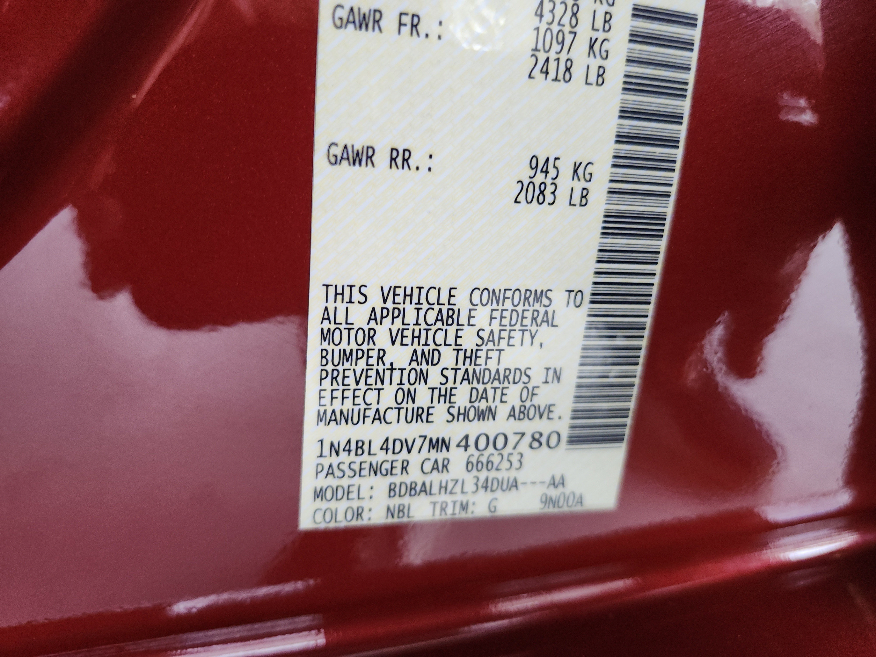 Used 2021 Nissan Altima 2.5 SV FWD image 32