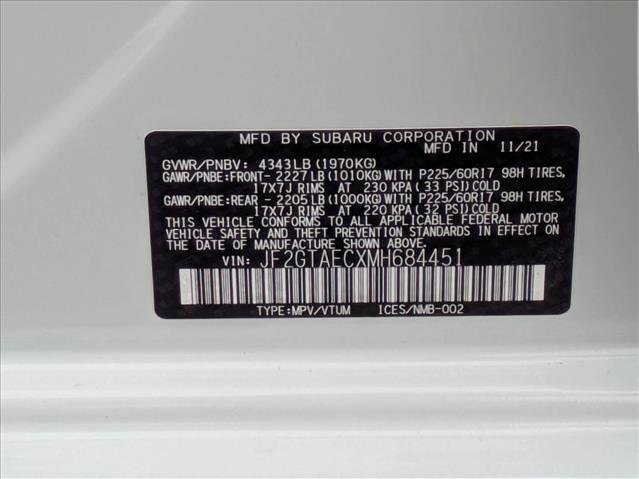 Used 2021 Subaru Crosstrek 2.0i Premium w/ Moonroof Package image 25