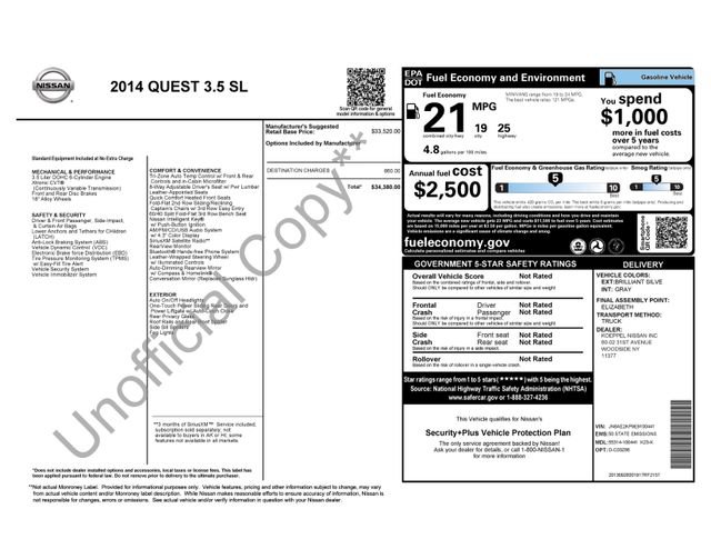 Used 2014 Nissan Quest SL image 34