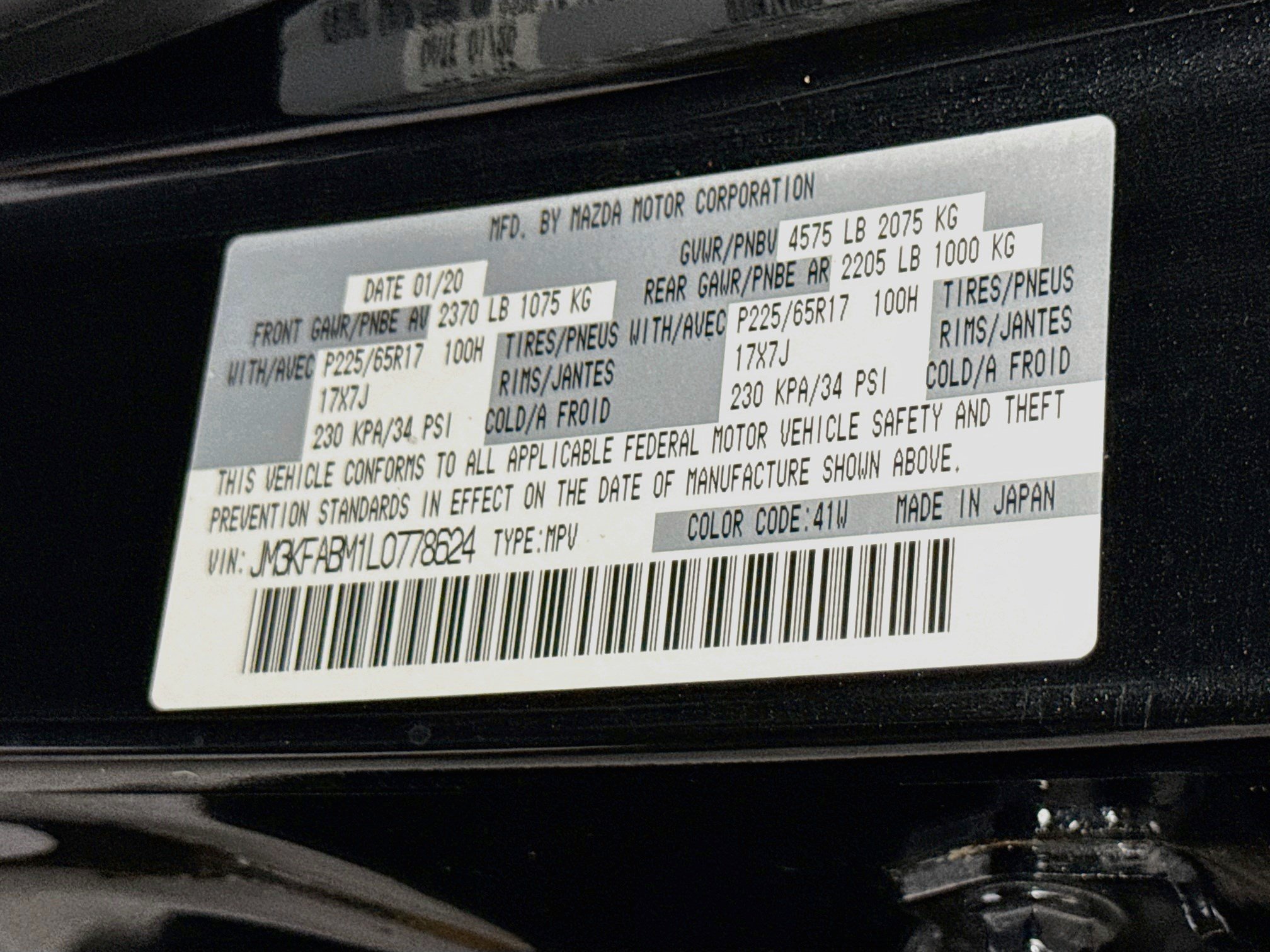 Used 2020 MAZDA CX-5 Sport FWD image 40