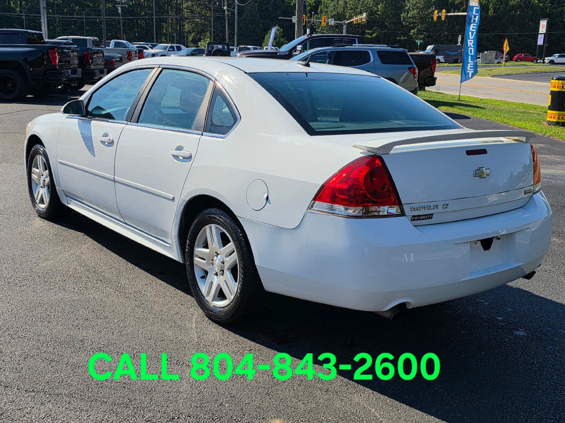 Used 2012 Chevrolet Impala LT w/ LT Sunroof Package FWD image 3