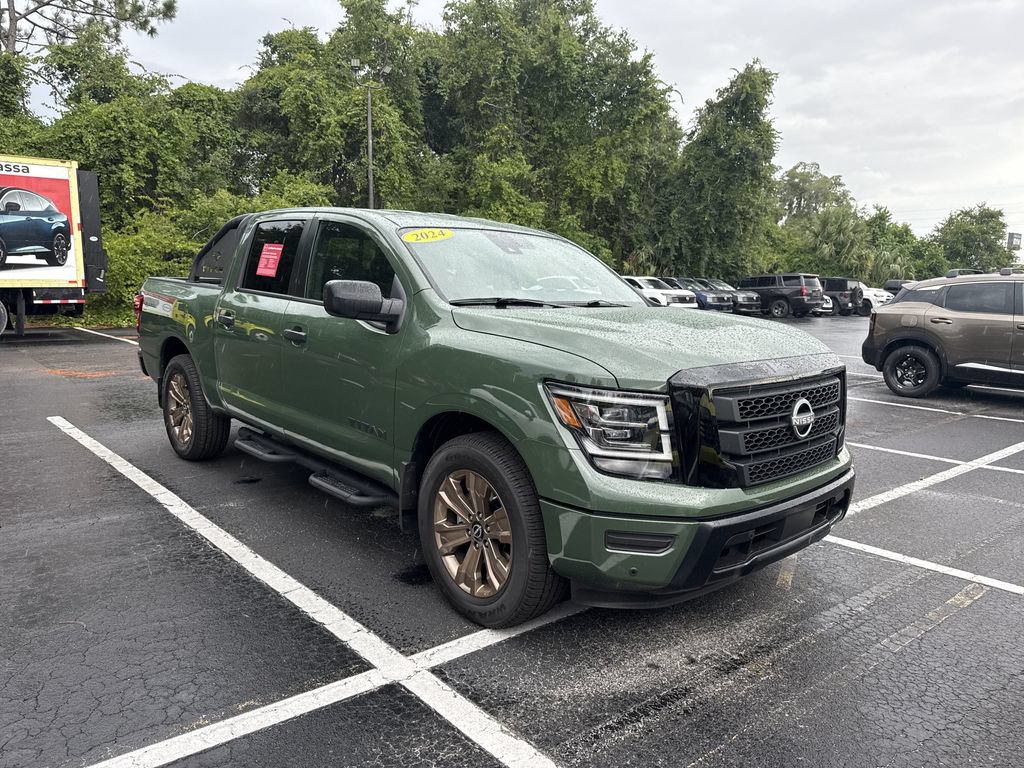Certified 2024 Nissan Titan SV w/ SV Bronze Edition Package