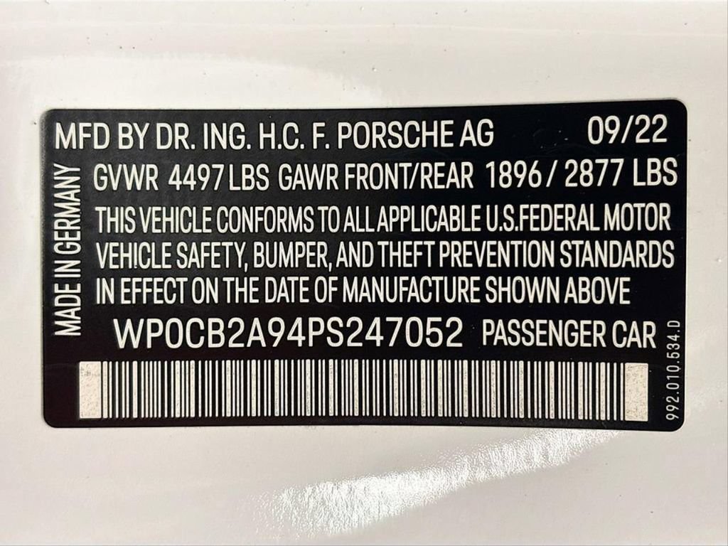 Certified 2023 Porsche 911 Carrera GTS RWD image 36