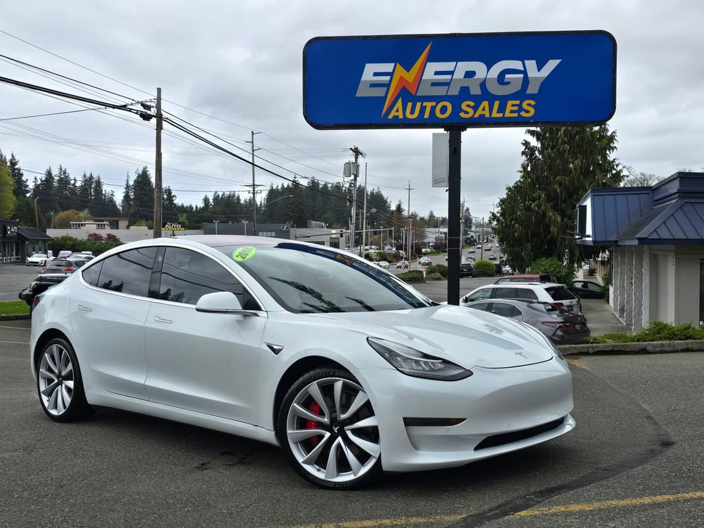 Used 2018 Tesla Model 3 Performance AWD/4WD image 1