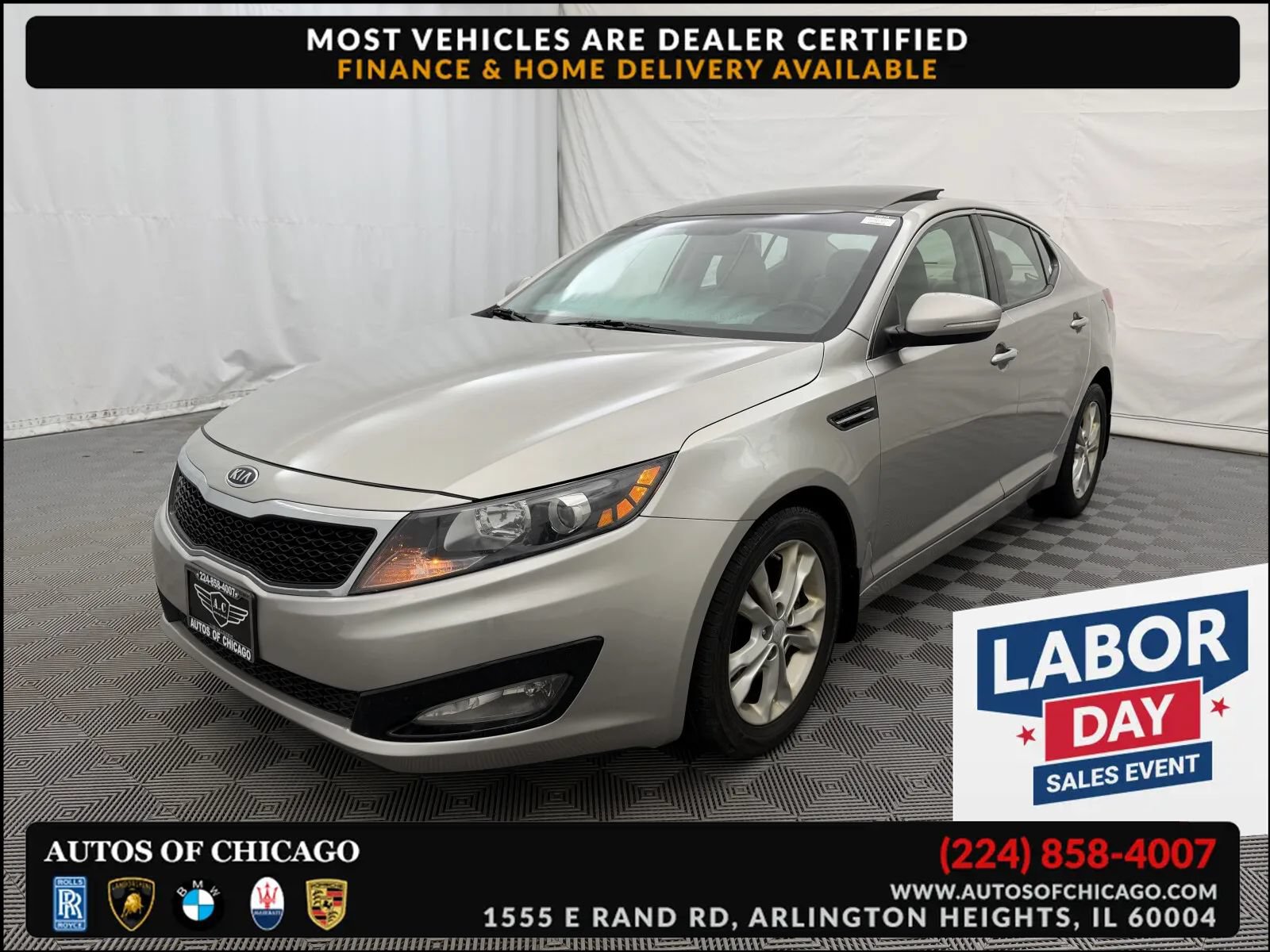 Used 2012 Kia Optima EX w/ Premium Pkg FWD image 1