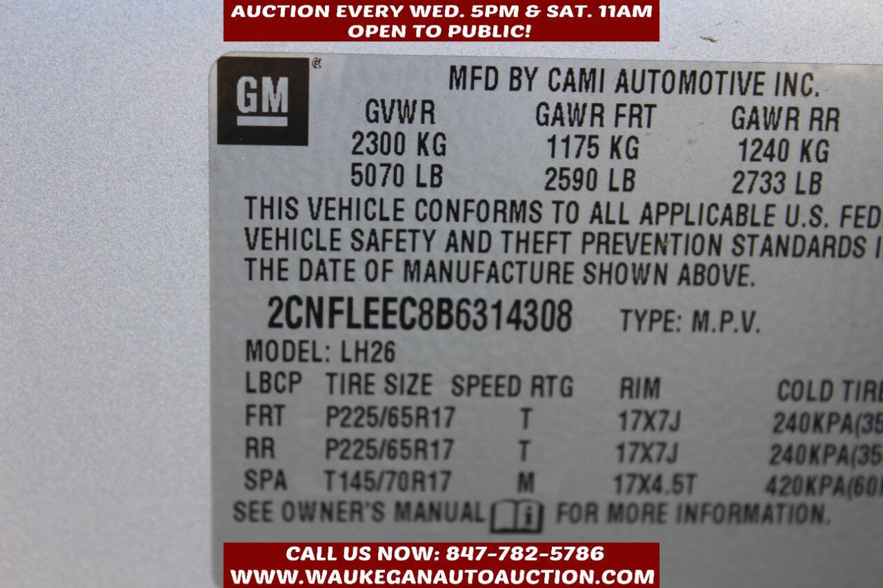 Used 2011 Chevrolet Equinox LT w/ Driver Convenience Package image 10