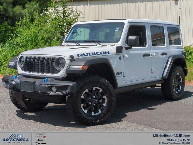 Certified 2025 Jeep Wrangler Unlimited Rubicon 4xe w/ Convenience Group AWD/4WD image 1
