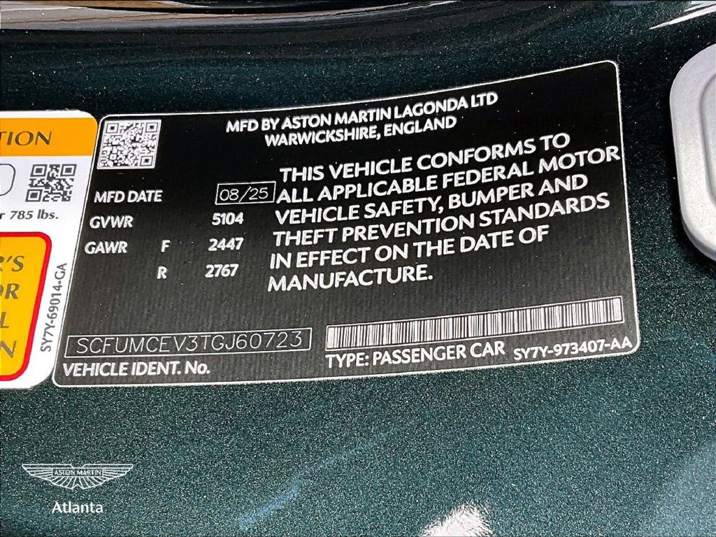 New 2026 Aston Martin Vanquish RWD image 11