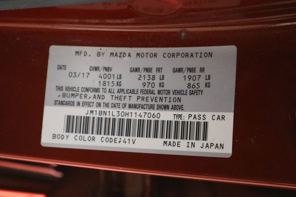 Used 2017 MAZDA MAZDA3 Touring image 38