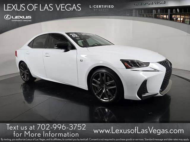 Certified 2020 Lexus IS 300 F Sport w/ Blackline Edition