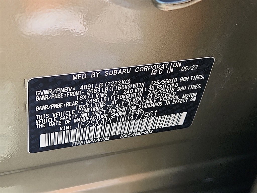 Used 2022 Subaru Forester Limited w/ Popular Package #2 image 28