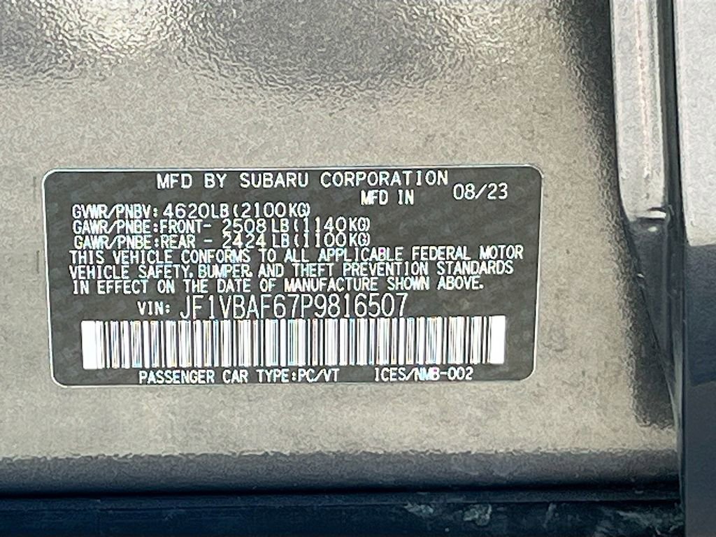 Used 2023 Subaru WRX Premium image 33