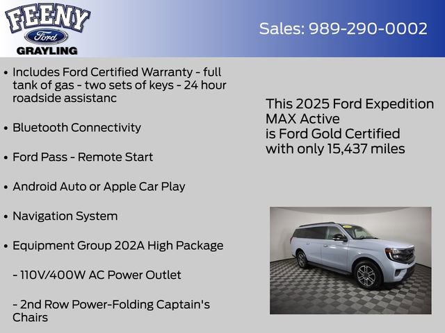 Certified 2025 Ford Expedition Max Active image 9