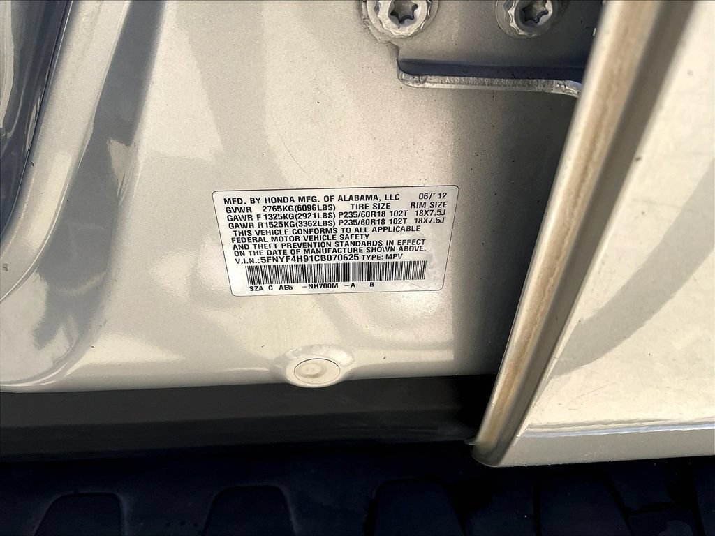 Used 2012 Honda Pilot Touring image 19