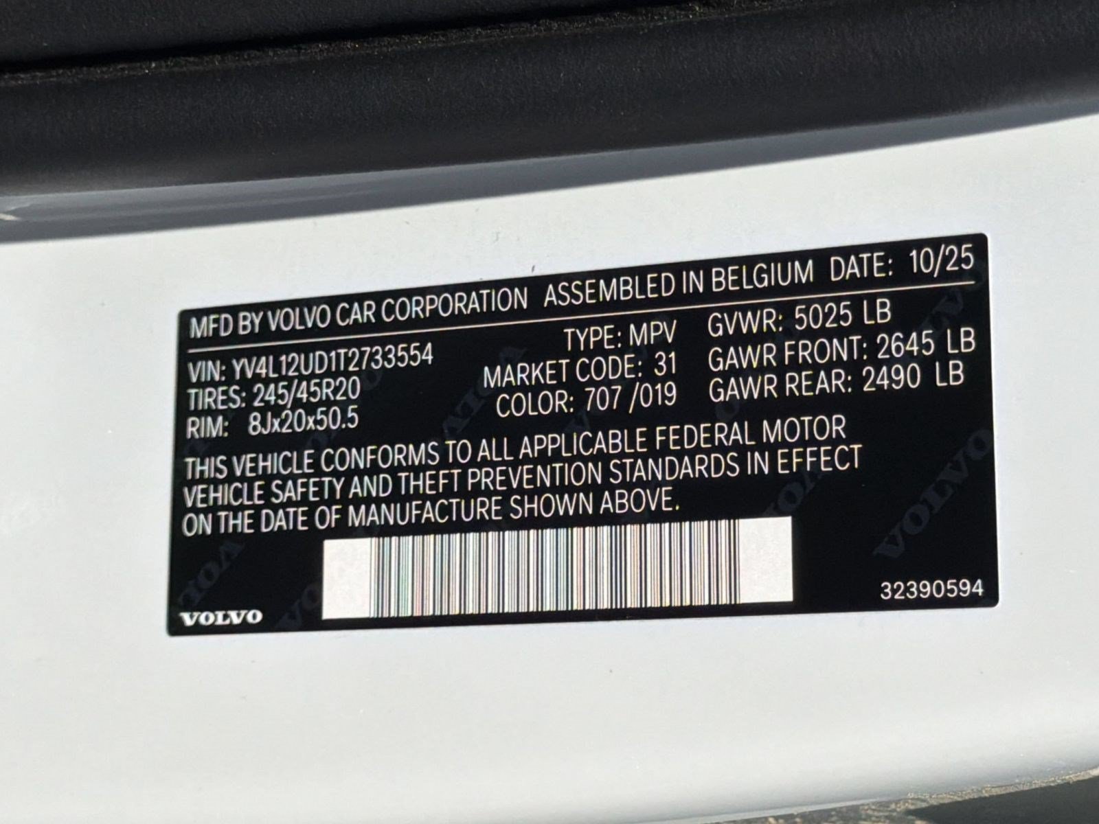 New 2026 Volvo XC40 B5 Ultra w/ Climate Package AWD/4WD image 22